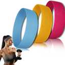 3 Pack Headbands for Women Non Slip, Thick Elastic Women's Headbands for Hair, Stretchy Cloth Headband for Women's Hair, Athletic Yoga Sports Hair Headbands for Women Workout Gym