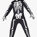 Morph Mens Skeleton Costume Men, Adult Skeleton Suit Outfit, Adult Skeleton Costume Men, Halloween Skeleton Costume Men, Large