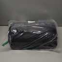 Audoyon Handle Foot Rest for Under Desk at Work, Ergonomic Footrest for Office, Foot Stool for Feet with Double Layer Adjustable Height and Washable Cover, Black