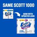 Scott 1000 Sheets Per Roll, 8 Toilet Paper Rolls, Bath Tissue, 8 Count