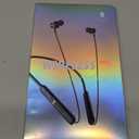 Rythflo Bluetooth Headphones,V5.2 Wireless Bluetooth Earbuds w/Mic in-Ear Magnetic Neckband Earphone 30Hrs Playtime, IPX7 Sweatproof Deep Bass Headset for Phone Call Music Sports (Black&Red)