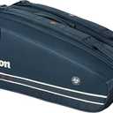 WILSON 2025 Roland-Garros Tennis Racket Bags, Dark Navy
