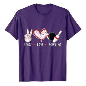 Cool Bowling For Men Women Bowler Target Sports Team Spare T-Shirt, XXL