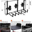 JOYTUTUS Truck Bed Bike Rack for Full Size Pickup, Truck Bed Bicycle Rack, Heavy Truck Bed Bike Mount Carrier, Anti-Wobble BedRack SportsRack, No Remove Tire