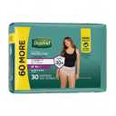 Depend Fresh Protection Adult Diapers, Incontinence & Postpartum Bladder Leak Underwear for Women, Disposable, Maximum, Medium, Blush, 30 Count