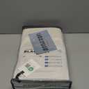 100% Blackout Shield Linen Blackout Curtains for Bedroom 102 Inches Long, Back Tab/Rod Pocket Living Room Drapes, Thermal Insulated Blackout Curtains 2 Panels Set, 50" W x 102" L,Cream