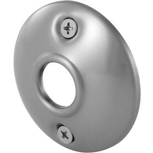 2 Pack Brushed Nickel Door Knob Round Rosettes, Old Door Knob Rosettes Plate Replacement for Interior Doors