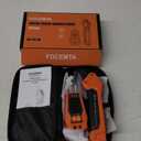 Circuit Breaker Finder & GFCI Outlet Tester with Digital LCD Display, 90-135V Electrical Circuit Tracer Tool for Electricians/DIY  Lightweight (Includes Batteries & Carrying Case) (Orange)