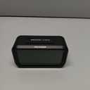 Peakeep Night Light Digital Alarm Clock Battery Operated with Indoor Temperature, Desk Small Clock (Black)