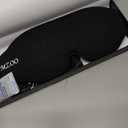 MZOO Luxury Sleep Eye Mask for Side Sleeper Men Women, Zero Eye Pressure 3D Sleeping Mask, Light Blocking Patented Design Night Blindfold, Soft Eye Shade Cover for Travel, Black