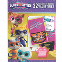 Disney Jr Super Kitties Scratch to Reveal Valentine Cards  32 Valentines With Tattoos Pack Of 3