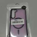 OWKEY for Samsung Galaxy S23 Plus Case 6.6'', Magnetic S23 Plus Case Compatible with Magsafe, [Military Grade Shockproof] Translucent Back Slim Bumper Cover Phone Case Galaxy S23 Plus case, Purple