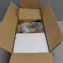 SKYSEN Floating Shelves for Wall Set of 6, 15.7in Wood Wall Shelf for Decor, Bathroom, Bedroom, Storage, Book,Kitchen, Living Room - Rustic Brown(fs-40-l)