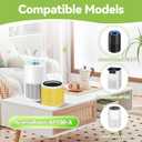 AP100/AP102 Replacement Filter Compatible with AromaRoom AP100-A, AP100-B, AP102 and Core Mini Air Purifiers, 3-in-1 HEPA and Activated Carbon Filter(Pet,2Pack)