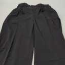 Wide Leg Pants Women's High Elastic Waisted in The Back Business Work Trousers Long Straight Suit Pants, Size: Small