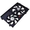 WFLNHB Car Dual Radiator Condenser Cooling Fan Assembly 1K0959455N Replacement for A3 8P1 2003 05-2012 08