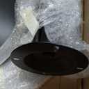 FDW Bistro Pub Table 40 Inch Height Cocktail Table Round Bistro Bar Table for Home and Kitchen Dining (Black)