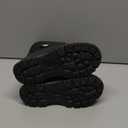 koppu Boys Girls Snow Boots Kids' Waterproof Snow Boots for Winter Slip Resistant Cold Weather Shoes (2 Big Kid, Black)