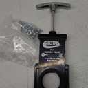 Valterra T1001VPM Bladex 1-1/2" Waste Valve Body with Metal Handle , Black