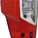 Replacement For Nissan Titan 2017-2023 / XD 2016-2023 LED Tail Light Assembly W/Cargo Lamp with Bulbs Left Side/Driver Side Partslink: NI2800213C / OEM: 26555-EZ23D CAPA Certified