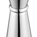 Stainless Steel Japanese Jigger for BartendingLiquor Measuring Double Jigger 1oz 2oz with Measurements Inside (Small, 1, count)