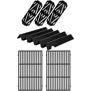Genesis II E-310 Grill Parts Replacement for Weber Genesis II Grill Parts GS4 Genesis 2 Grill Grates II E-310 E-315 E-325S II E-315 II E325 II E-335 II S-310 Flavorizer Bars Heat Deflectors