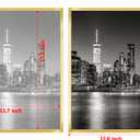 Annecy 12x18 Picture Frame Gold1 Pack, 12x18 Frame for Wall Decoration, Classic Gold Minimalist Style Suitable for Decorating Houses, Offices, Hotels