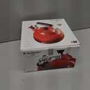 Le Creuset Enamel on Steel Whistling Kettle with Gold Finishes, 1.7 qt., White