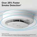 Kidde Smart Smoke Detector, Ring App Enabled for Real-Time Notifications, Wire-Free Interconnectivity, AA Battery Powered, Manufactured Date: 2025 Dec 12