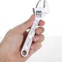 Mr. Pen - Small Wrench, Adjustable, 6 Inches, Hex-Shaped Jaw Opens To 3/4 Inch, Made From Heat Treated Carbon Steel