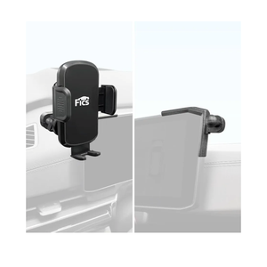 FICS Side Screen Phone Holder for Kia Carnival 2025 2026 SX, SX Prestige Trim with 12.3” Cluster – Custom-Fit Mount for Seamless Display Integration, Interior Accessories for Navigation Use