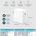 Charger for MacBook Air MacBook Pro 13 14 15 16 inch 2025 2024 2023 2022 2021 2020, M1 M2 M3 M4 Laptop 70W USB C Power Adapter, iPad, LED, 6.6FT USB-C Cable, Charging as Fast as Original Quality