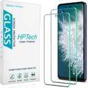 HPTech (2 Pack) Tempered Glass For Motorola Moto G Stylus 2022 / Moto G Stylus 5G 2022 [Not Fit for 2021/2020 Version] Screen Protector, Anti Scratch, Bubble Free (Clear)
