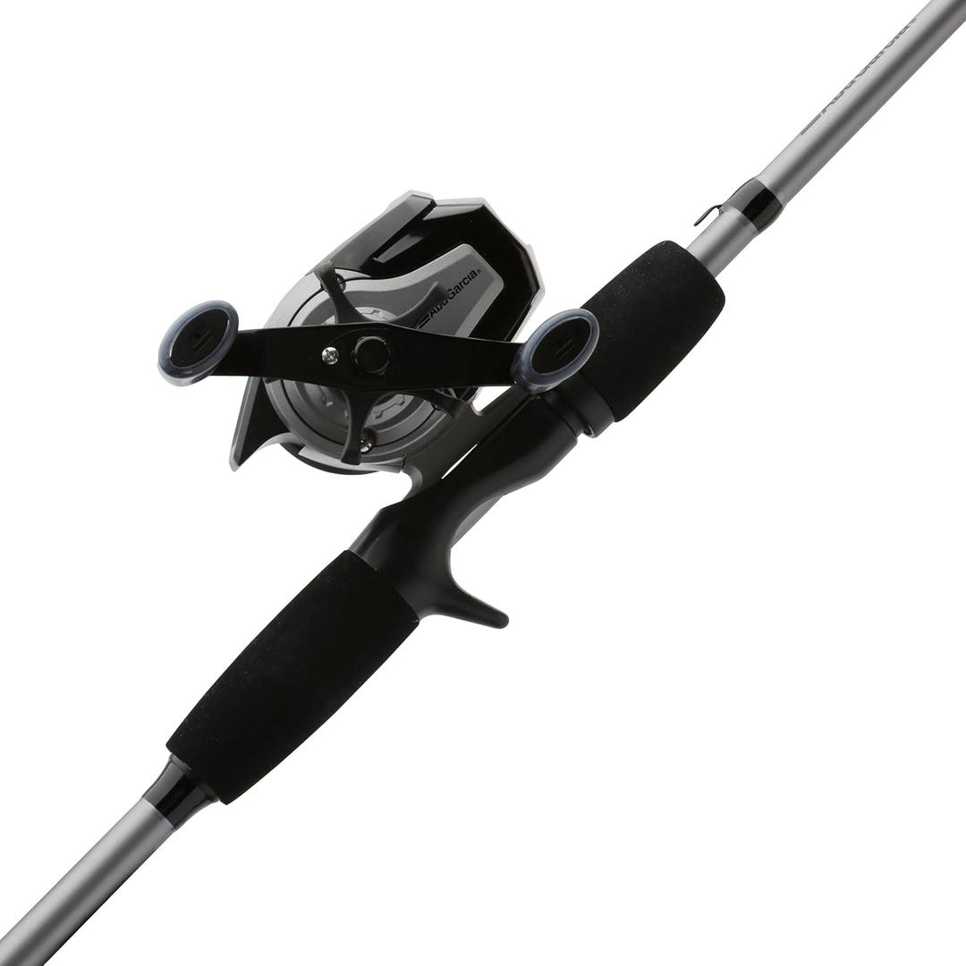 Abu Garcia Max X Spincast Reel and Fishing Rod Combo (8 Size Reel - 6' - Medium - 2pc)