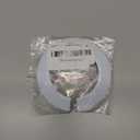 MroMax Fit 2.37" White Plastic PP Pipe Cover, 63mm 1Pc Flange Water Pipe Radiator Decoration Escutcheon, Snap-On Cap for Sink Drain and Vent Pipes, to Hide Gaps and Update Plumbing Look