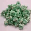 35Pcs FEKER Monophonic Green Mint Switches Mechanical Keyboard Accessories Linear 42g Cherry Mx 5Pins Hotswappable Customized Pre Lubed