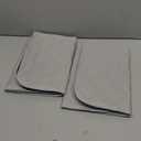 Waterproof Chair Pads for Incontinence 2Pcs Resuable Washable Seat Protector Pads for Incontinence for Senior Toddlers 22"X21" Gray