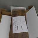 QEEIG Floating Shelves for Wall Bathroom Shelf Bedroom Kitchen Living Room Hanging Book Shelves Small Farmhouse Decor 16 inch Set of 3, Rustic Brown (015-BN3)