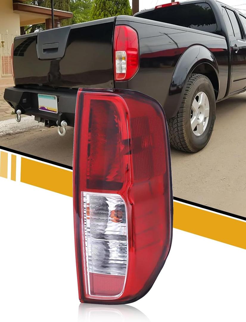 Tail Light Assembly Compatible with Nissan Frontier 2005-2021 | Suzuki Equator 2009-2012, Halogen Brake Rear Lamp Replaces NI2801170 26550EA825 Right Passenger Side