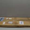 Meberam 2 Pack 6x3x1FT Galvanized Raised Garden Beds Kit Outdoor Metal Gardening Planter Box for Vegetable Elevated Flower Herbs,Black