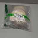 OurWarm 50pcs DIY Wooden Christmas Ornaments for Crafts, 4" Blank Wood Ornaments to Paint, Natural Unfinished Wood Slices Hanging Christmas Crafts Tree Decorations