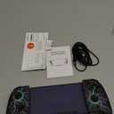 Gammeefy JC200 Switch Controller - Hall Effect One-Piece Wireless Switch Joypad (No Drift, No Deadzone) with 9 Color Lights for Nintendo Switch/Switch OLED (Switch 1 - (6.2"/7"), Lightning Pattern)