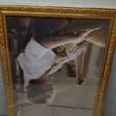 18x24 Ornate Gold Resin Poster Frame, Real Tempered Glass