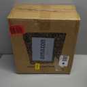 Coeusy 3 Gallon Wicker Trash Can,Small Bathroom Trash Can with Lid,Natural Water Hyacinth Wicker Waste Basket for Bedroom,Toilet,Narrow Garbage Can with Removable Liner