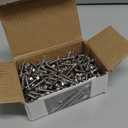 Wensilon (300Pcs) #83/4" Hex Washer Head Self Drilling Screws, 410 Stainless Steel Metal SheetScrewsTEK Screws, Sheet Metal Self Tapping Screws (Silver)