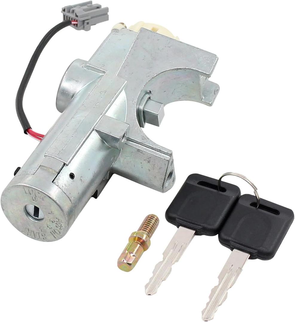 Ignition Lock Cylinder and Switch for Nissan Versa 2007-2012, Sentra 2013-2019 Auto Trans