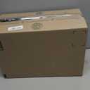 Lampshades Set of 2 for Table Lamps, Floor Lamps, Fabric White Lamp Shades 11.6" Top x 12.6" Bottom x 9.8" High, Drum Lampshades(Spider Fitter), Medium Lamp Shades Replacement, Easy Assembly Required (White with Brown Rim)