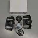 490-241-0038 Universal Rolling Skid Shoes Compatible with MTD/Crafstman Two & Three Stage Snow Blower, Fits for 31AH64EG700, 31AH64FG700, 31AH64FG795 and More, Black