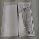 Plaque Remover for Teeth, Electric Tooth Cleaner Tartar Remover for Teeth with LED Light,4 Modes Rechargeable Teeth Cleaning Kit with Dental Tools, 2 Replaceable Heads (White A)