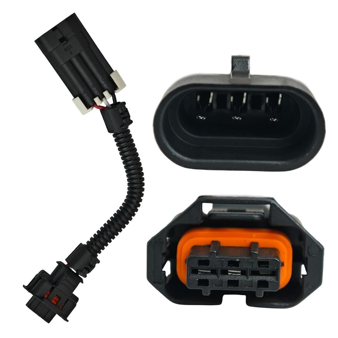 MAP Sensor Adapter Harness, Gen 3 LS to Gen 4 LS3/LSA/LS9; Interchange 558-416/WAMAP31-6; Compatible with Corvette 97-04, Camaro 98-02, Silverado/Sierra 99-07 Classic, Tahoe/Suburban/Yukon 00-06